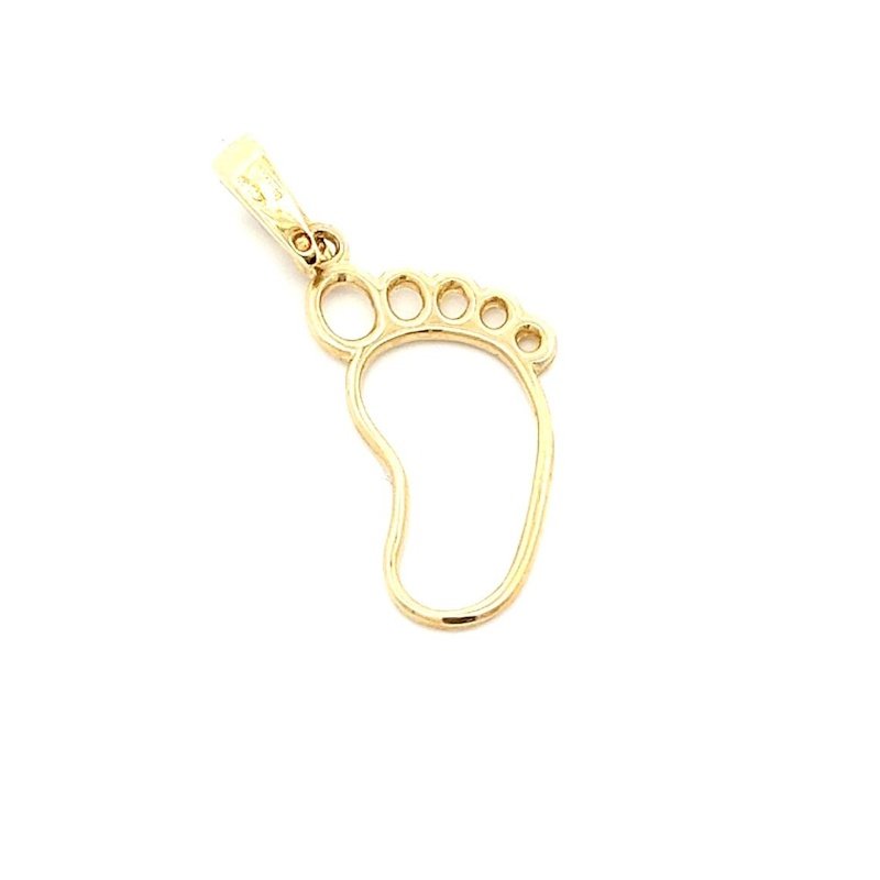 Ciondolo Donna Oro 18kt Piede 2 Ciondolo Donna Oro 18kt Piede