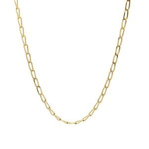 Catena Uomo Oro 18kt Forzatina Regolare