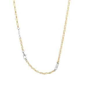 Catena Uomo Oro 18kt Marinara Inserto Diamante