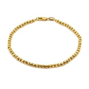 Bracciale Donna Oro 18kt Palline Diamantate