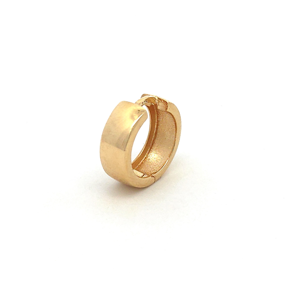 Orecchino Oro 9Kt Cerchietto Largo 1 Orecchino Oro 9Kt Cerchietto Largo