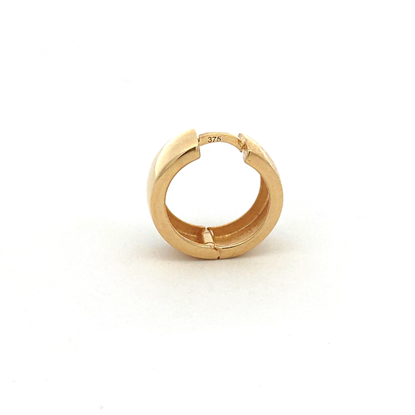 Orecchino Oro 9Kt Cerchietto Largo 2 Orecchino Oro 9Kt Cerchietto Largo