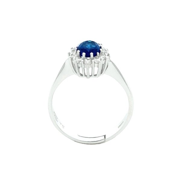 Anello Donna Argento Kate Zircone Blu RI002248 2 Anello Donna Argento Kate Zircone Blu RI002248