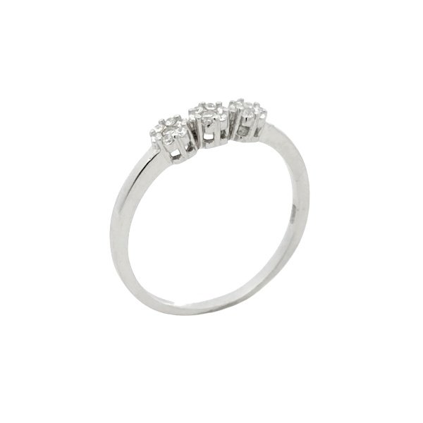 Anello Donna Argento Trilogy Zirconi RI003830 3 Anello Donna Argento Trilogy Zirconi RI003830