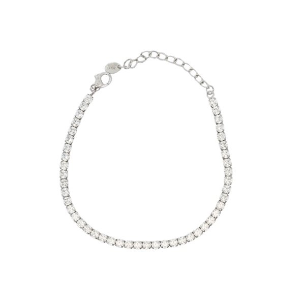 Bracciale Donna Argento Tennis Zirconi 2 Bracciale Donna Argento Tennis Zirconi