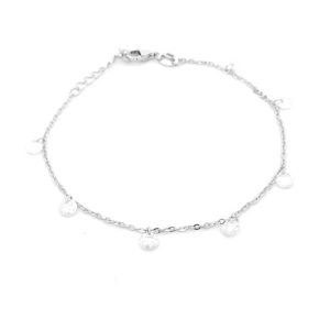 Bracciale Donna Argento Zirconi Pendenti