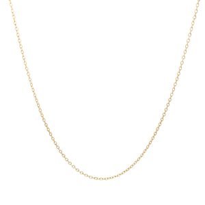 Catenina Donna Oro 9kt Rolo Brillantata