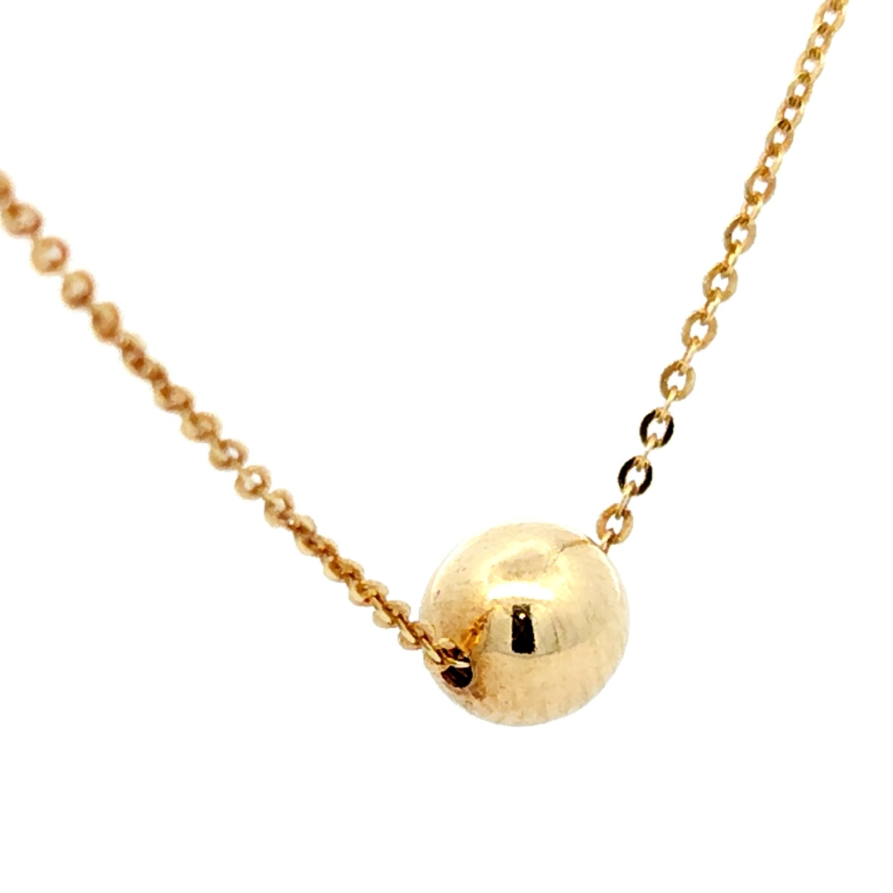 Collana Donna Oro 9kt Rolo Centrale Sfera 2 Collana Donna Oro 9kt Rolo Centrale Sfera