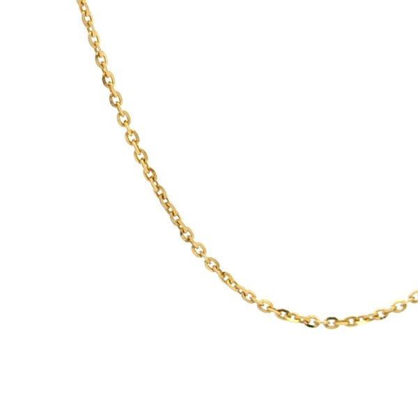 Catenina Donna Oro 9kt Rolo Fina Brillantata 3 Catenina Donna Oro 9kt Rolo Fina Brillantata