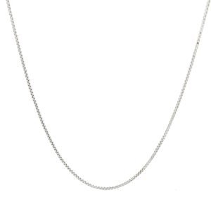 Catenina Donna Oro Bianco 9kt Veneziana