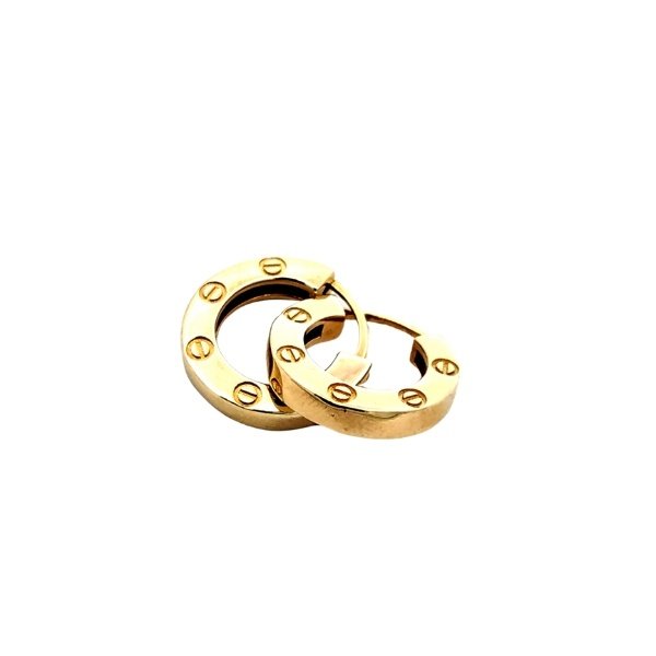 Orecchini Cerchietti Oro 9kt 2 Orecchini Cerchietti Oro 9kt