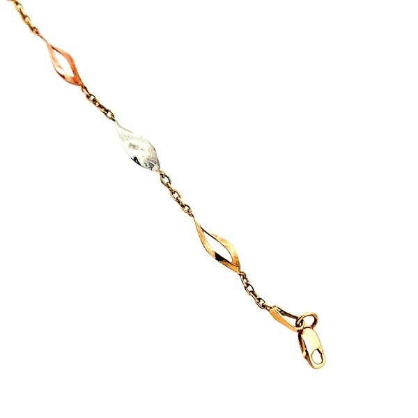 Bracciale Donna Trittico Oro 9kt 2 Bracciale Donna Trittico Oro 9kt