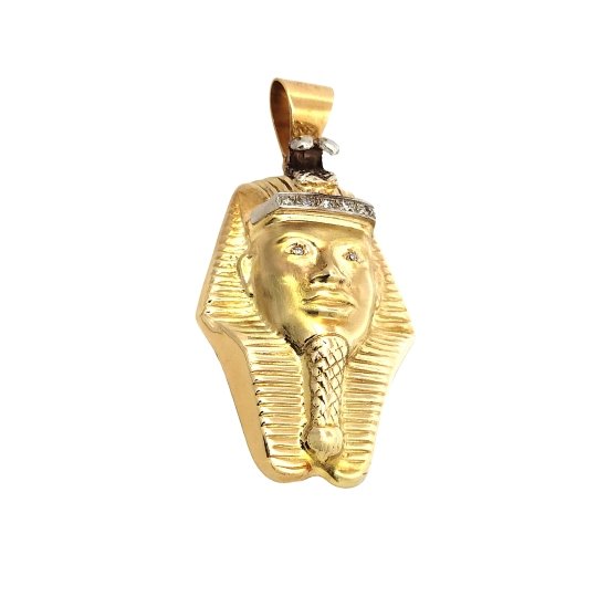 Ciondolo Uomo Oro 18kt Faraone 1 Ciondolo Uomo Oro 18kt Faraone