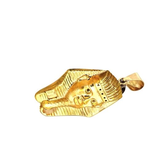 Ciondolo Uomo Oro 18kt Faraone 3 Ciondolo Uomo Oro 18kt Faraone