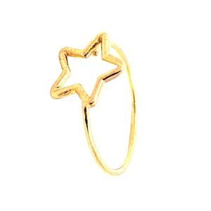 Anello Donna Oro 18kt Stella
