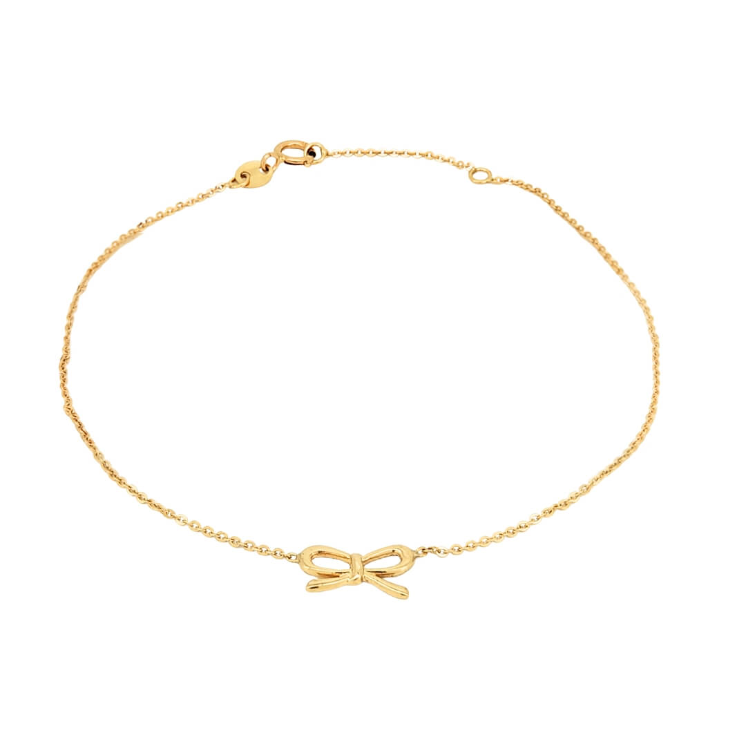 Bracciale Bambina Oro 18kt Fiocco 1 Bracciale Bambina Oro 18kt Fiocco