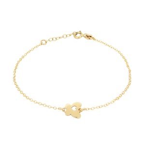 Bracciale Bambina Oro 9kt Farfalla