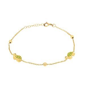 Bracciale Bambino Oro 9kt Tartarughe