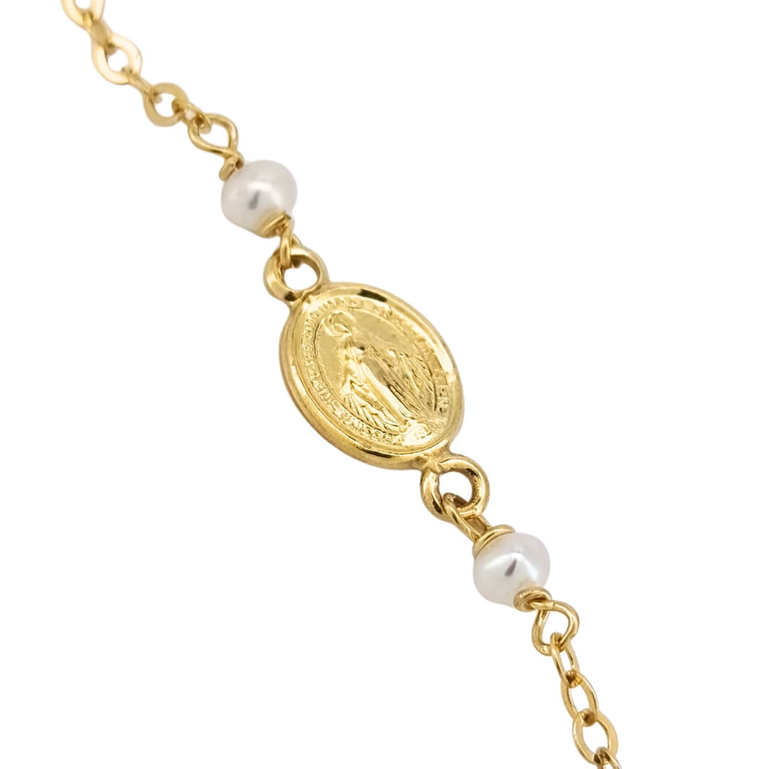 Bracciale Bambina Oro 9kt Misericordiosa 2 Bracciale Bambina Oro 9kt Misericordiosa