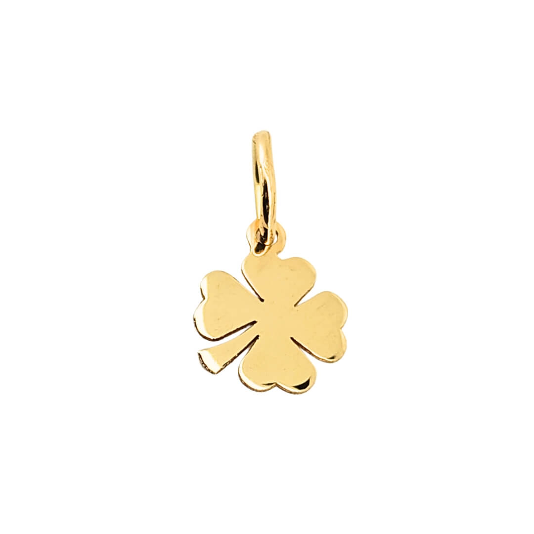 Ciondolo Quadrifoglio Oro 18kt 1 Ciondolo Quadrifoglio