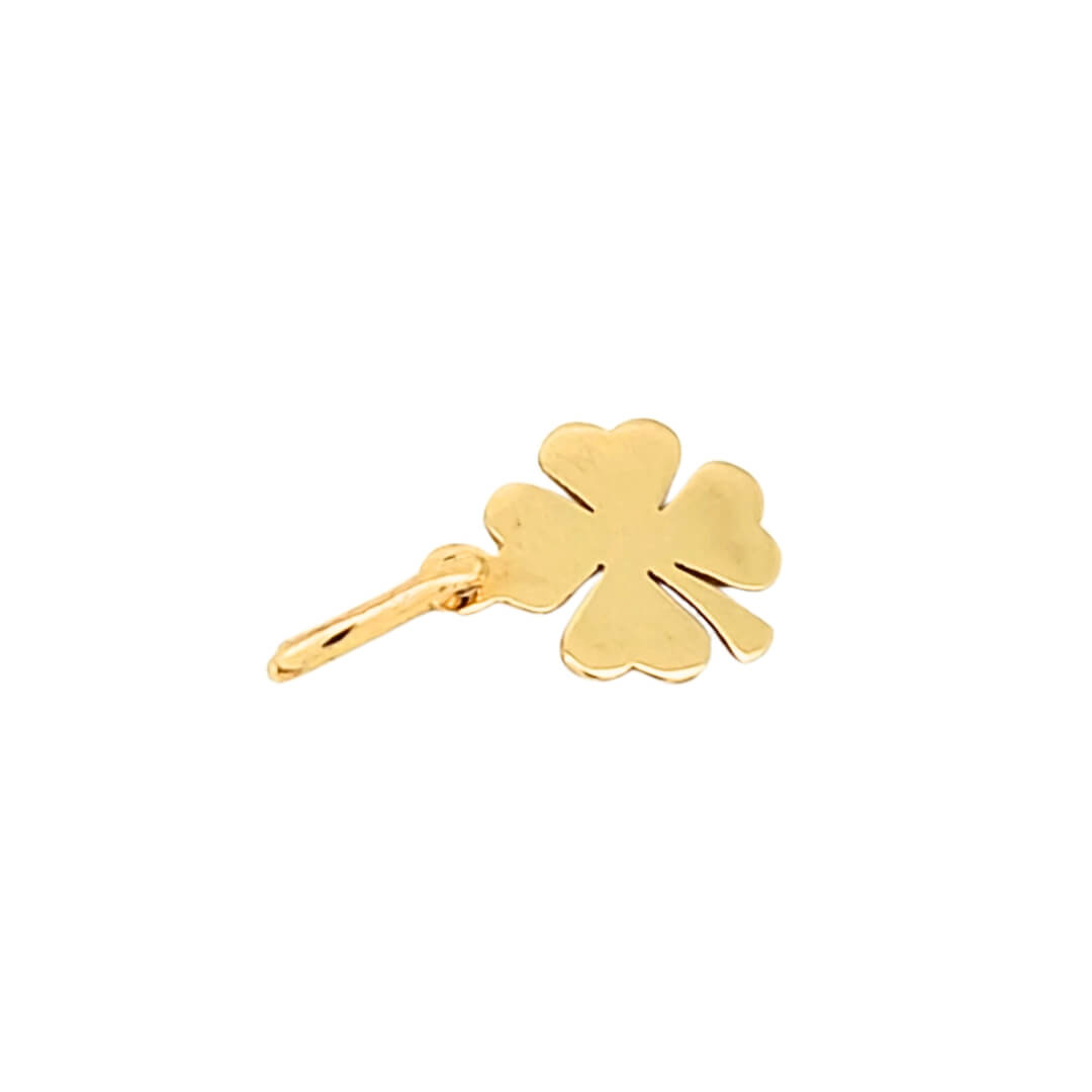 Ciondolo Quadrifoglio Oro 18kt 3 Ciondolo Quadrifoglio Oro 18kt