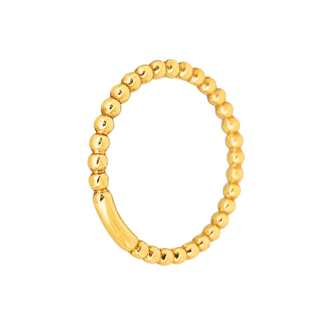 Anello Donna Oro Giallo 18kt Sfere 1 Anello Donna Oro Giallo 18kt Sfere