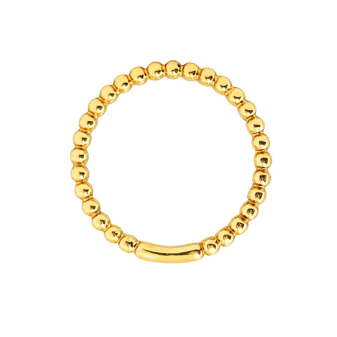 Anello Donna Oro Giallo 18kt Sfere 3 Anello Donna Oro Giallo 18kt Sfere