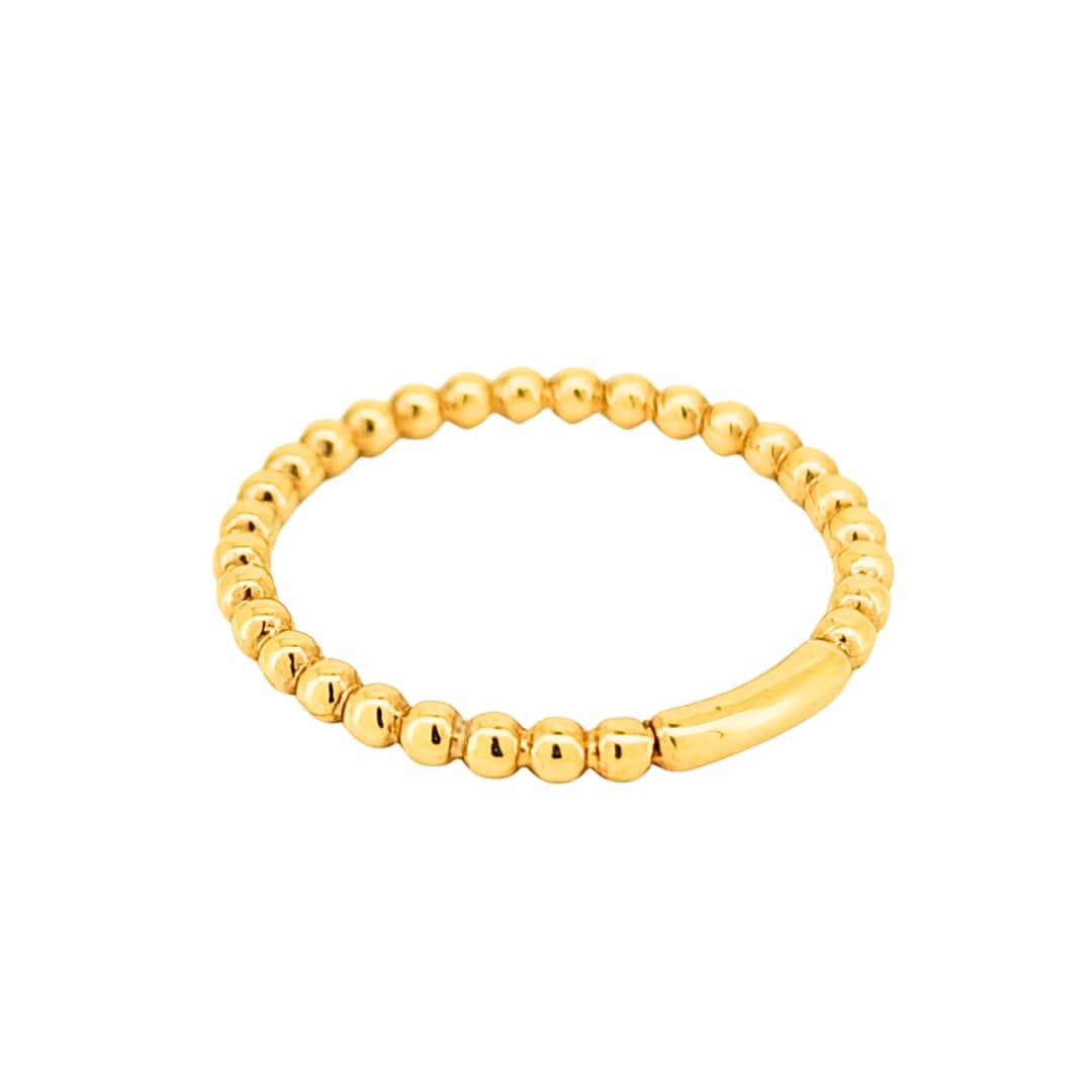 Anello Donna Oro Giallo 18kt Sfere 4 Anello Donna Oro Giallo 18kt Sfere