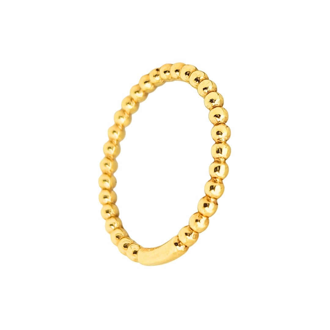 Anello Donna Oro Giallo 18kt Sfere 2 Anello Donna Oro Giallo 18kt Sfere